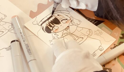 春をテーマに制作